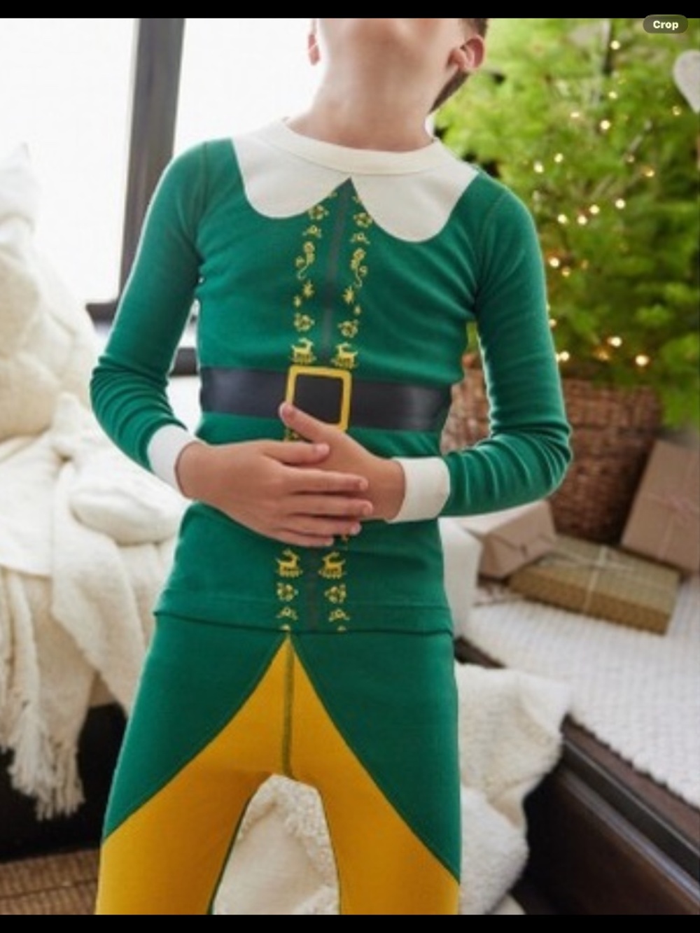 ELF Pajamas, Women’s Medium, Top/Pants Set
